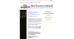 Desktop Screenshot of meetdowntownoak.com